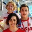 Елена Каймонова и ее воспитанник Михаил Бочарников