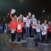Награждение командных соревнований MiniCup-2017. На  втором месте липчане - спортсмены индивидального зачета Титова Юлия и Кубарьков Даниил и парного зачета Семенченко Владислана и Пешкова Ирина