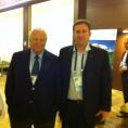 с Почётным президентом ОКР,  членом Международного олимпийского комитета В.Г.Смирновым